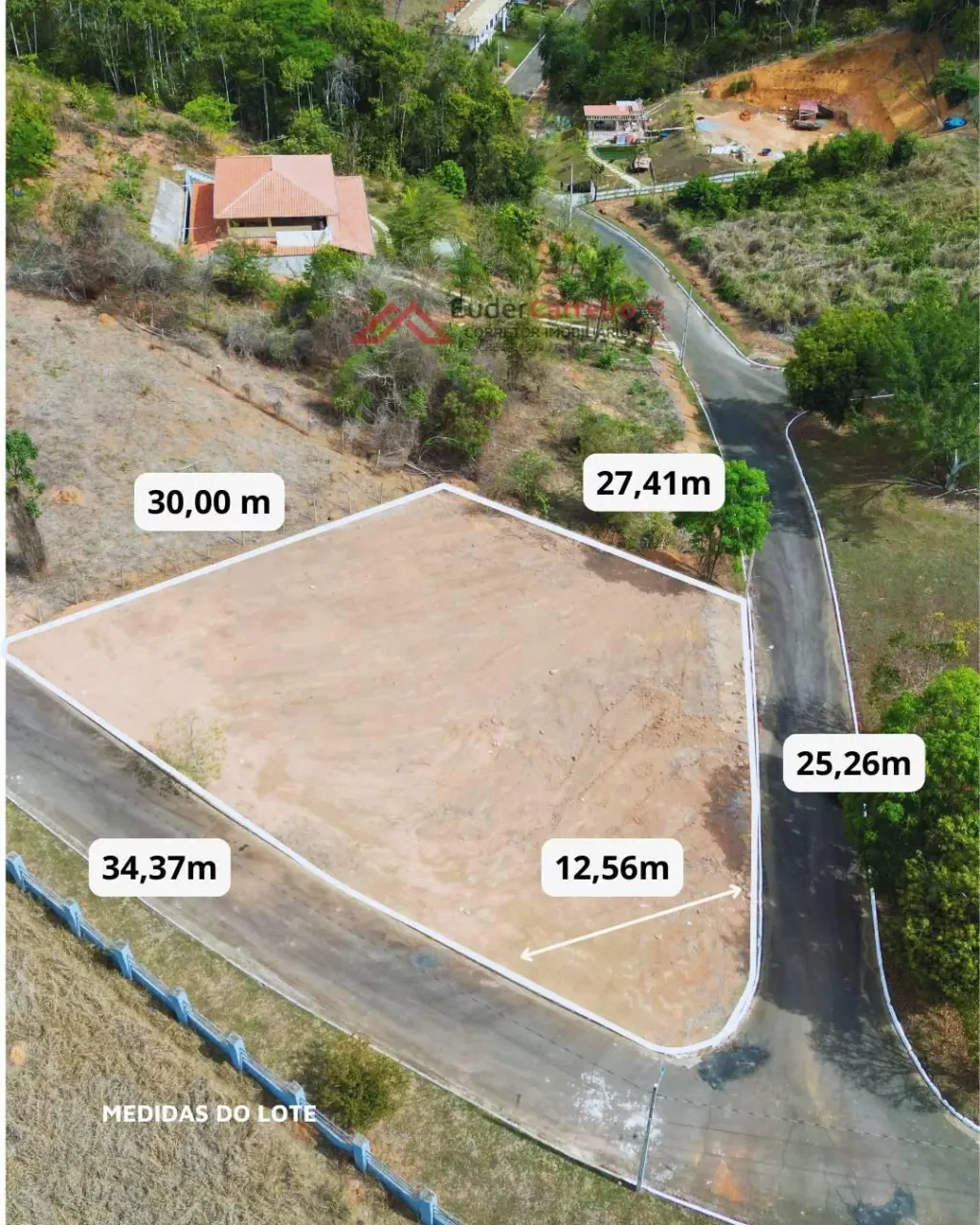 Lote com 1109 m² - Condomínio Vivenda dos Lagos, Iapu