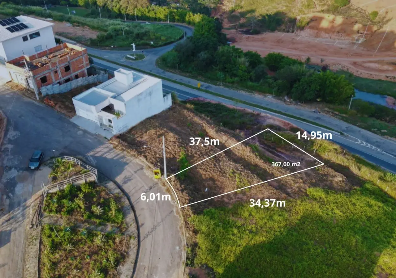 Lote com 367 m² - Vila Real, Inhapim